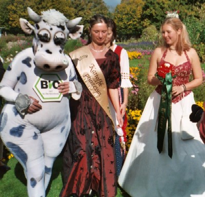 mit der Kartoffelprinzessin und der Kuh Inge