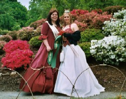 mit Rosenk&ouml;nigin Daniela aus Kranichfeld